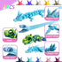 TJYZGXQ 5pcs12" 3D 5-7 4-6 8-12 Printed Dinosaur Eggs,Dragon Egg,Crystal Dragon Toys,Snake Eggs, T RexAnimals,Fidget