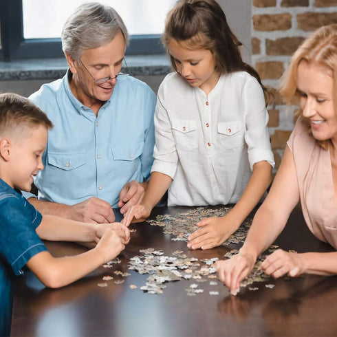 Puzzles for Adults, 1000 Pieces Jigsaw Puzzles for Kids, Aegean Sea, 27" x 20" Challenging Game Toy.