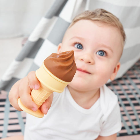 Feeding,3 Smily Mia Baby Fruit Food Feeder & Freezer Teether Combo, ICY Bite Ice Cream Teether for Baby Cooling Relief
