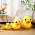 Leyndo 2 Pcs Giant Plush Yellow Duck, Soft Stuffed Animal Toy Duck Plush Pillow for Boys Girls Birthday Gift