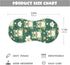 tplaotee 22x11in Green Cute Frogs Glasses Spring Cotton Muslin Cotton Burp Cloths Easy Care Baby wash Cloth for Babies