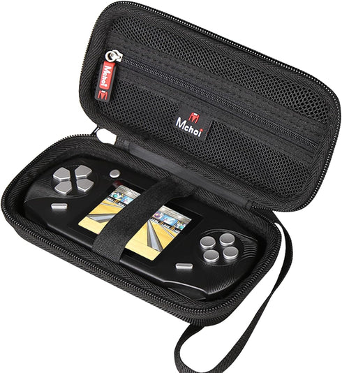 Mchoi Hard Case for Beijue 16 Bit Handheld Games, Waterproof Shockproof Protective Case, Black