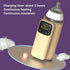 Denash 48H 6000mAh Multifunctional Bottle Warmer, Rapid Heating Long Lasting PU Leather Portable Night Light, Travel