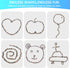 WSEJK 550 PCS Fidget Toys Adults and Teens, Stocking Stuffers Colorful Sensory for Stress & Anxiety Relief, Desk Fidget