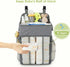 52+ 18.5" 10.5" 8" Maliton Changing Table Diaper Organizer - Baby Hanging Diaper Stacker Nursery Caddy Organizer