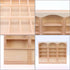 1:12 Dollhouse Mini Bookcase Display Shelf, Doll House Decor, Dollhouse Furniture Accessories
