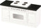 Wooden Dollhouse Kitchen Stove, Mini White Oven with Burners and Range, 1:12