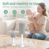 S02 Set, IPX7 SEANCHEER Electric Bottle Brush Portable Baby Bottle Brush Cleaner, AA Battery-Powered & Waterproof