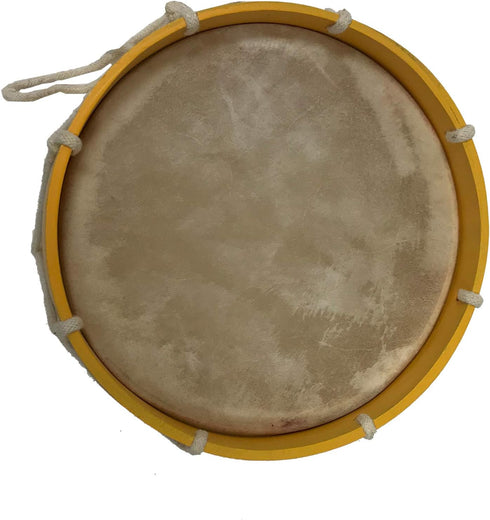 7.5-Inch Antique Reproduction Civil War Wooden Marching Drum with Sticks