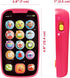 HOLA Baby Cell Phone Toy for 1 Year Old Girl, Lights Music Play Kids Phone for Toddlers, Baby Toys 12-18 Months