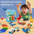 1100 Piece Building Blocks Classic Building Toys, Creative Bulk Sets Compatible with Legos, 17 Colors Mixed, 147 Shapes