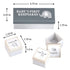 Lillian Rose 3 Piece Baby's First Keepsakes Boxes