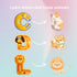 EHR Magnetic Letters and Numbers, Colorful ABC Animal Alphabet Fridge Magnets, Educational Toys for Kids 3-5 Years