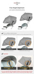 Black Car Seat Sun Shade Extender Canopy