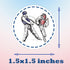 500 PCS Taekwondo Karate Stickers, Kung Fu Theme Party Supplies, Birthday Baby Shower Party Favors, DIY Sticker Labels