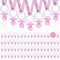 72 Cute Pacifier Necklaces for Baby Shower Girls & Boys Party Favors,