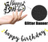 BANBALLON Party Decorations - Music Note Latex Balloons, Happy Birthday Cake Topper, Music Note Birthday Banner