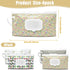 4 Packs Baby Wipes Dispenser,Portable Refillable Wipe Holder with Hanging Loop, Wet Wipes Container,Reusable Travel
