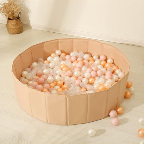 TRENDPLAY Pit Ball for Baby Toddlers, Fun Toys for Ball Pit Pool Playpen, Indoor Outdoor Play with Storage Bag (Pack of