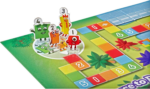 hand2mind Numberblocks Race to Pattern Palace! Board Game, Preschool Math Game for Kids Ages 3-5