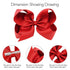 30PCS Big 6 Inch Grosgrain Ribbon Hair Bows for Girls, Toddler Hair Accessories with Alligator Clips
