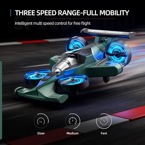 Xelabrion 4-6-8-10-12, 2-In-1 4 5 6 7 8 9 10 Remote Control Airplane Car Toys for Kids Ages Foam RC Plane Car Jet Mini