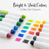 12 (12/Pack), 1-Pack BAZIC Jumbo Silky Gel Crayons Color, Washable Blendable Non Toxic Watercolor Crayon for Coloring