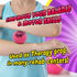 JA-RU Super Bounce Pinky Ball, 1 Bouncy Ball for Outdoor Games & Indoor Playground, Stress Balls for Kids