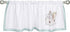 EVERYDAY KIDS Precious Moments Noah’s Ark Window Valance, Toddler Décor with Giraffes, Tigers, Elephants - 60x15”