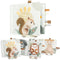 ZICOTO Soft Baby Book - Touch and Feel Sensory Book for Babies 0-6 Months with Textured Animals, Mirror & Crinkle Paper