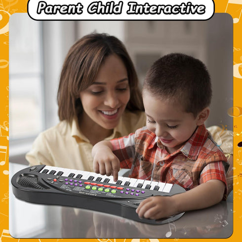 EKKBHKI 32 3-8 Keys Kids Piano Keyboard Toys, Multifunction Keyboard for Kids - Children Early Learning Educational