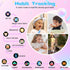 Lurkir 2.8 3 4 5 6 7 8 9 Kids Smart Phone Toys for Girls - Touchscreen Cell Phone for Kids Age Year Old with Dual
