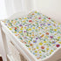 Watercolor Flowers Changing Pad Covers, Colorful Floral Leaves Sheets for Boy Girl, 32''x16''