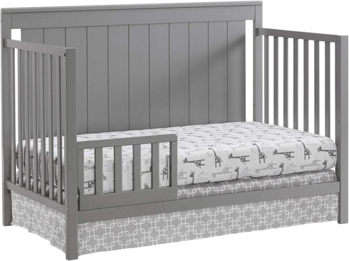 Dove Gray Crib to Toddler Bed Guard Rail Conversion Kit