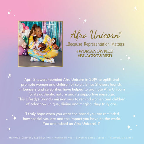 Ceaco April Showers - Afro Unicorn - 100 Piece Jigsaw Puzzle