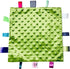 Cute Green Frog Baby Tags Blanket, Soft Toddler Security Blanket with Tags, Ideal Baby Gift