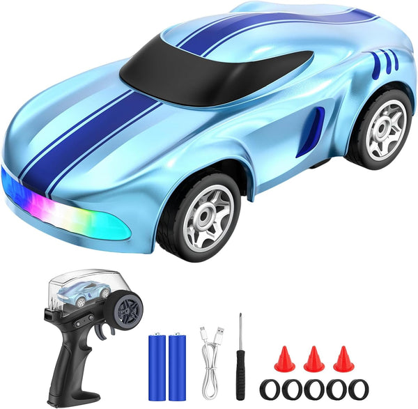 RC Drift Car, 1/64 Mini Drift RC Cars 4WD Micro Remote Control