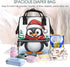 DWVTSLH Backpack Mummy Backpack Christmas Penguin Diaper Bag Multifunction Nappy Bags Waterproof Large Capacity Travel