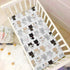 Cozy 28x52 Kigai Cute Cats Crib Sheet for Boys and Girls Jersey Knit Fitted Crib Sheet Soft Breathable Baby Crib Sheet