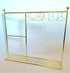 Eledoll 1:6 Dollhouse Furniture Clothes Hanger, Golden Metal Stand Wardrobe with 20 Hangers for 12" Fashion Doll