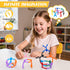 30Pcs Magnetic Travel Toys, Magnets Men for Kids, Cute Magnetic People Airplane Car Toddler Travel Essential, Fridge