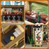 Set 14+ RAVAYO Japanese Ramen Shop Building Blocks - Mini Brick Simulation Architecture Construction Toy Ideal Gift