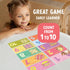 20Piece 25, Alphabet & Safari Animal Number Puzzle MontessoriInspired Math Game for Kids Early Number Recognition