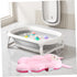 Totority Bathtub Mat Non Slip Bath Seat Support Soft Mesh Cushion for Newborns Comfortable Shower Pad Skin Friendly