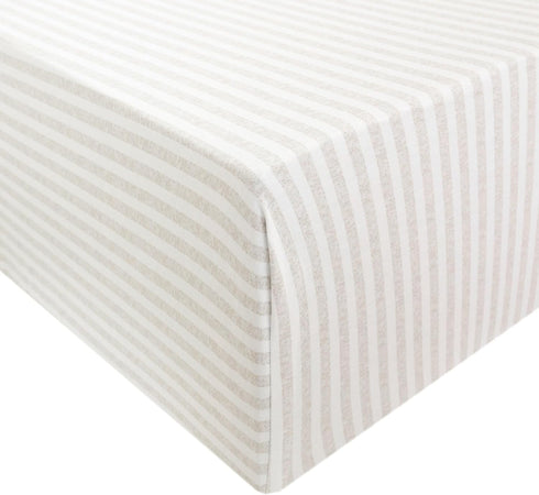 Copper Pearl Premium Knit Crib Sheets for Boys and Girls: Breathable, Soft,
