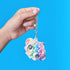Purse Pets Micros - Roarin’ Rainbow Tiger Small Purse with Eye Roll Feature, Kids’ Toys for Girls 5+