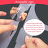 11 Holes Balloon Sizer Cube Box, Catcan 2-10 Inch Collapsible Plastic Balloon Size Measurement Tool for Party Balloon