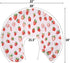 Summer Red Strawberries Baby Nursing Pillow Covers for Boy Girl Watercolor Strawberries Fruit Nursery Slipcovers