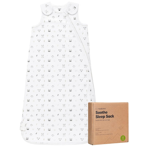1-Pack Organic Baby Sleep Sacks, 100% Cotton - Soft & Breathable 0.5TOG
