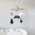 Goukurlsma Woodland Mobile for Crib Forest Baby Mobile for Crib Woodland Crib Mobile for Boys Minimalism Baby Mobile